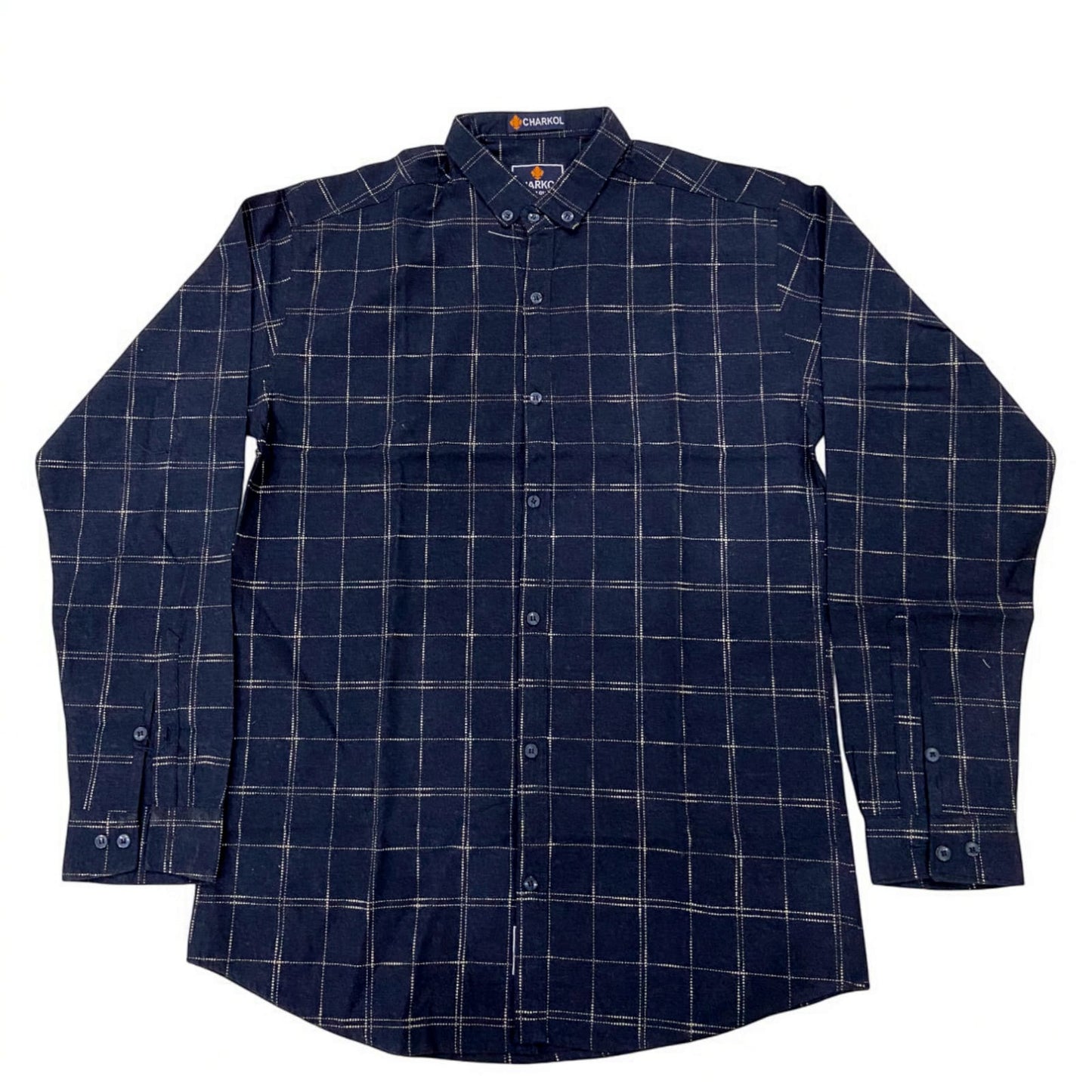 Double Lining Checked Full Sleeve Casual Shirt